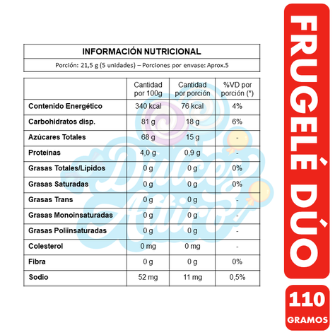 Frugele Duo - Gomitas De Ambrosoli (Bolsa Con 110Gr)-2