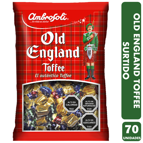 Old England Toffee Surtido (Bolsa Roja Con 70 Caramelos)-0