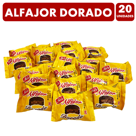 Alfajor Dorado - Clasico Fruna (Bolsa Con 20 Unidades)-0