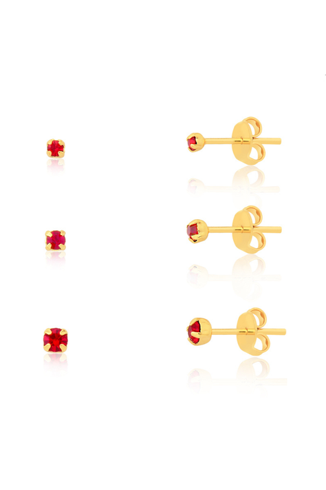 Pack 3 Aros Vanité Miniluz Red Oro Laminado-0