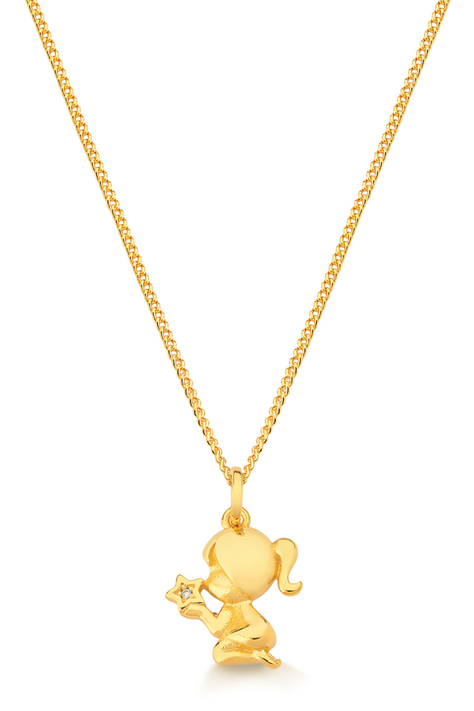 COLLAR MUJER ORO LAMINADO MY GIRL - DORADO-0