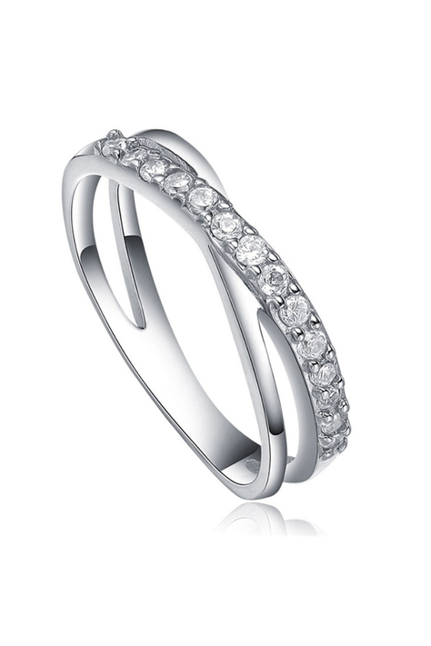 Anillo Vanité Destin Plata Italiana - Talla 7-0