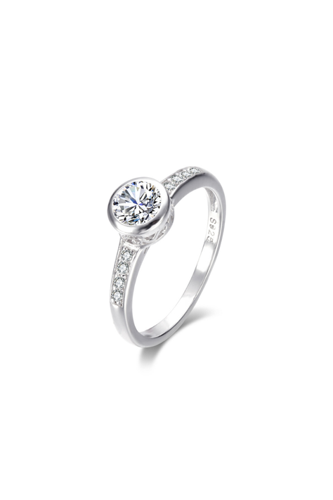 Anillo Vanité Alondra Plata Italiana - Talla 6-0