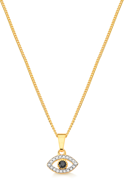 COLLAR MUJER ORO LAMINADO NAZAR - DORADO-0