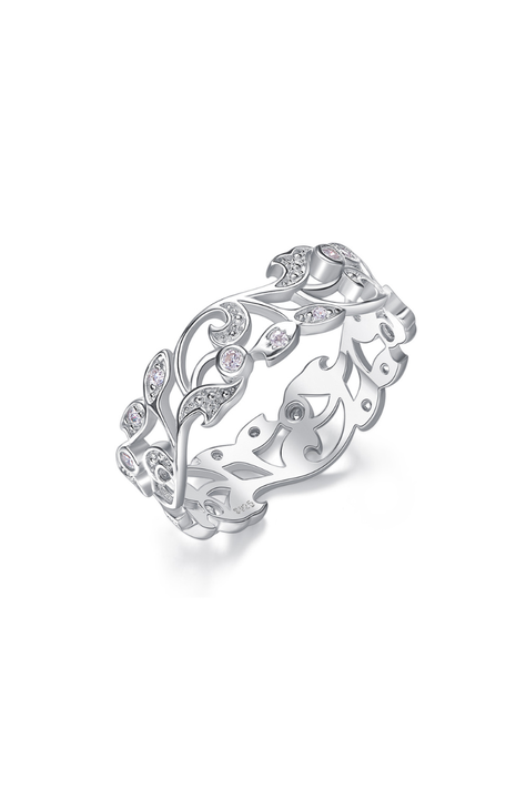 Anillo Vanité Jane Plata Italiana - Talla 6-0