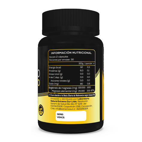 Bisglicinato De Magnesio 500mg-1