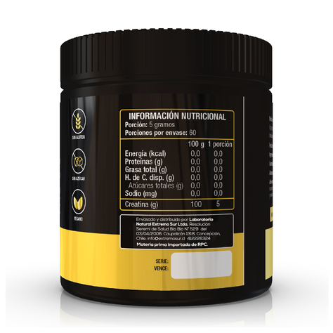 Creatine Monohydrate 300 gramos-1