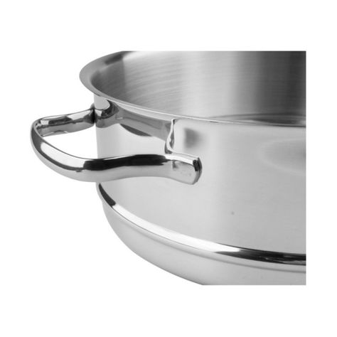 Cacerola Cocción Vapor 3,5lt 24cm Basic Lacor-1