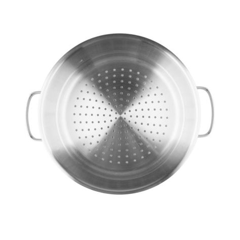 Cacerola Cocción Vapor 3,5lt 24cm Basic Lacor-2