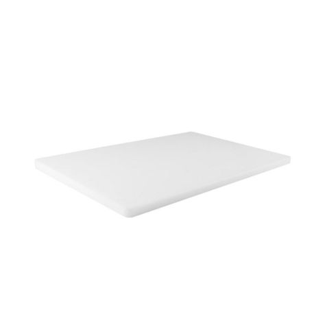 Tabla Cortar Plástico 60x40x1,9cm Blanco Polipropileno FTA-0