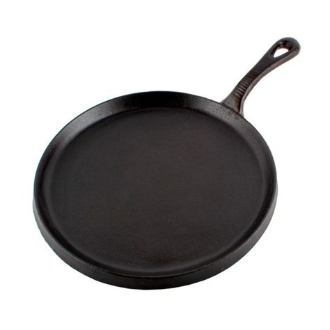 Sartén Fierro Plano 25cm Negro Lugano-3