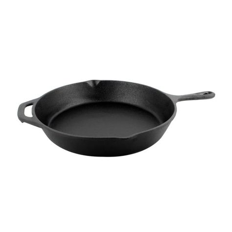 Sartén Fierro Fundido 30cm Negro Lugano-0