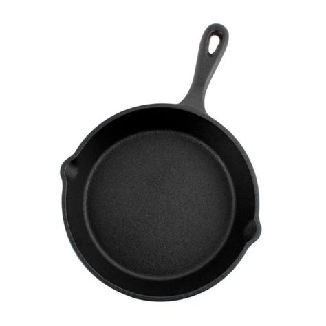 Sartén Fierro Fundido 20cm Negro Lugano-2