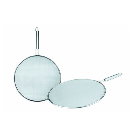 Tapa Anti Salpicaduras Acero Inoxidable 29cm Ibili-1