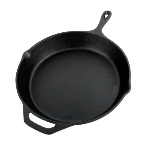 Sartén Fierro Fundido 25cm Negro Lugano-3
