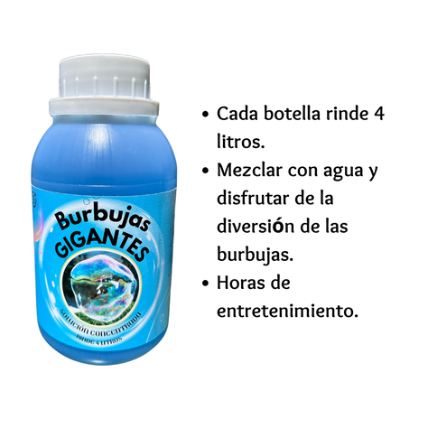 Burbujas Gigantes Solución Concentrada 430ml x3 (Pack Trío) -1