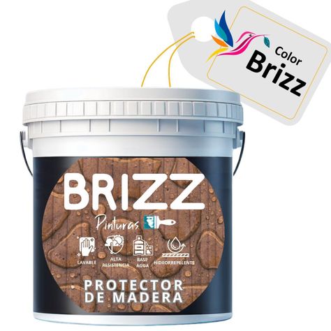 Protector de Madera Negro Brizz-0