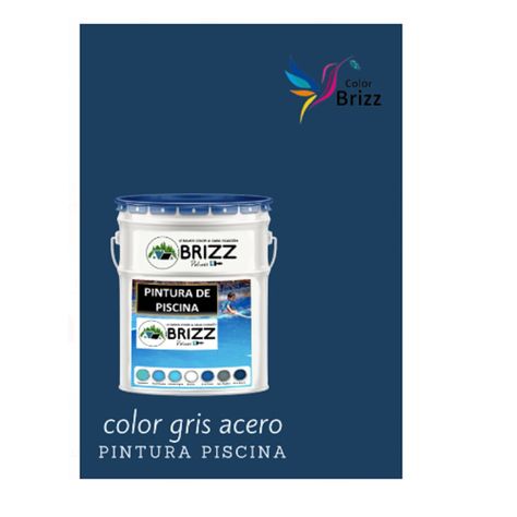 Galon Pintura para Piscina Baum Colorbrizz Gris Acero-1