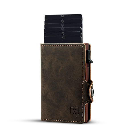 Billetera Tarjetero Dark Brown | Xclusive.-0