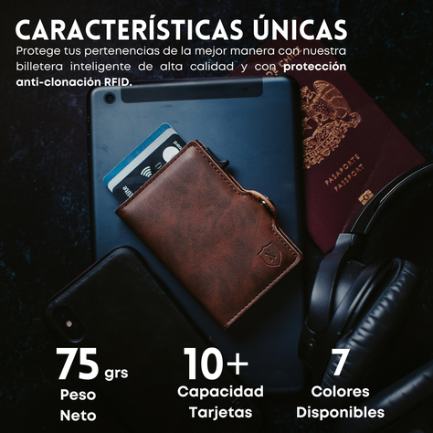 Billetera Tarjetero Dark Brown | Xclusive.-1