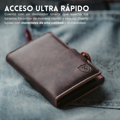 Billetera Tarjetero Dark Brown | Xclusive.-3