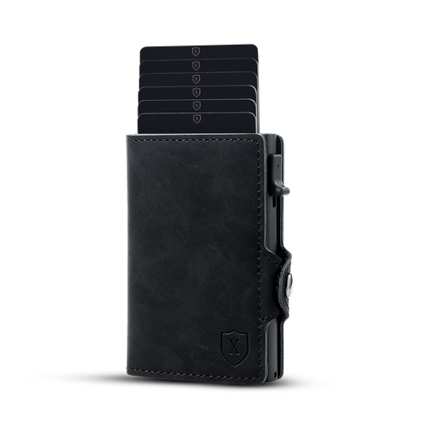Billetera Tarjetero Full Black | Xclusive.-0