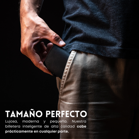 Billetera Tarjetero Full Black | Xclusive.-4
