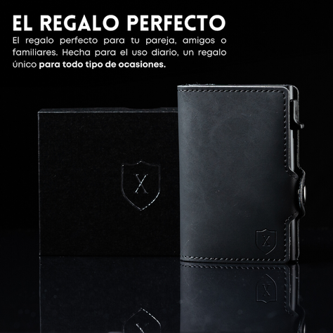 Pack Billetera Full Black con Localizador.-2
