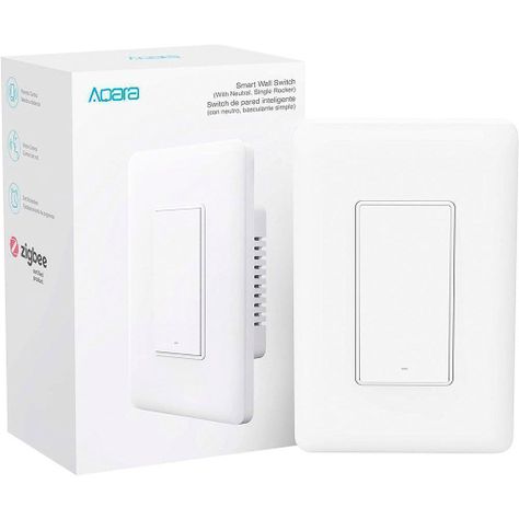 AQARA Wall Switch - Balancín único neutro-0