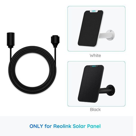 Cable de Extensión 4.5 mts para Panel Solar Reolink-1