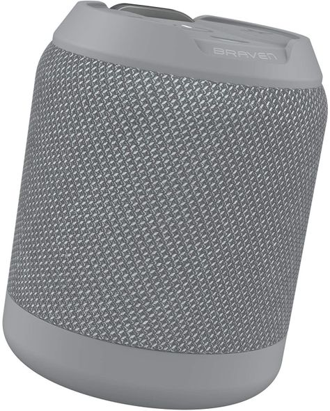 Parlante Portatil Waterproof BRV Mini Gris-2