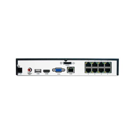 Kit Nvr Poe 8 Canales Rln8-410 + 4x Camaras Rlc-520a-5
