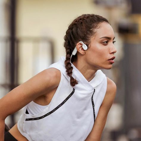 Audífonos Bluetooth OpenMove Alpine White-4