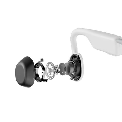 Audífonos Bluetooth OpenMove Alpine White-2