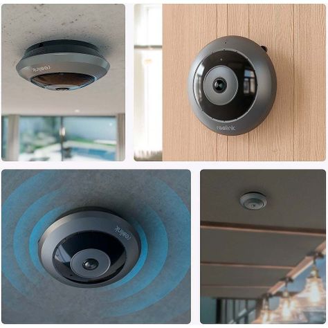 Cámara de Seguridad FE-W Panorámica 360° 2K-3
