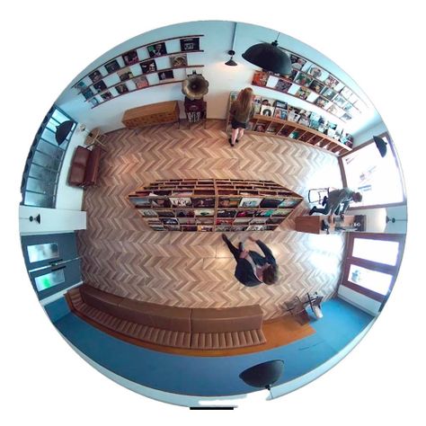 Cámara de Seguridad FE-W Panorámica 360° 2K-4