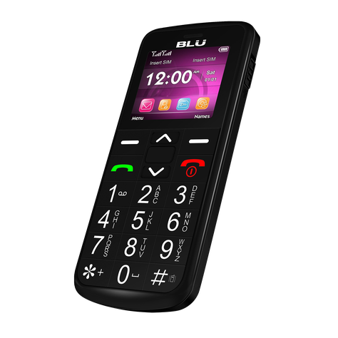Celular Adulto Mayor JOY 3G Negro Liberado-0