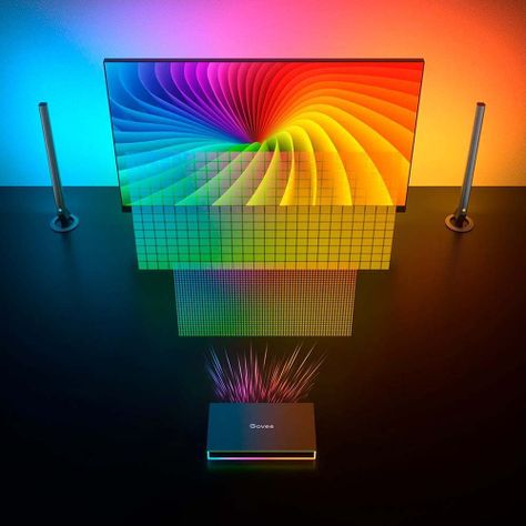 Kit Sincronización de Luces Gamer AI con HDMI-2