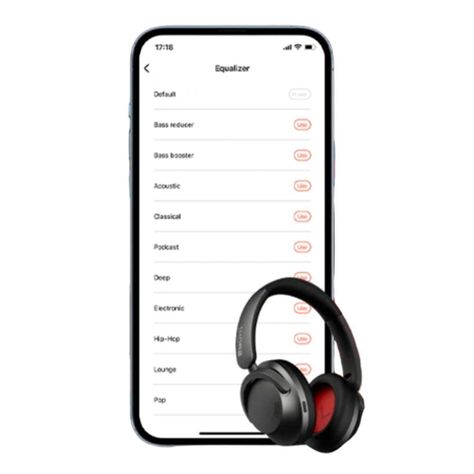 Audífonos SonoFlow Wireless ANC - Black-2