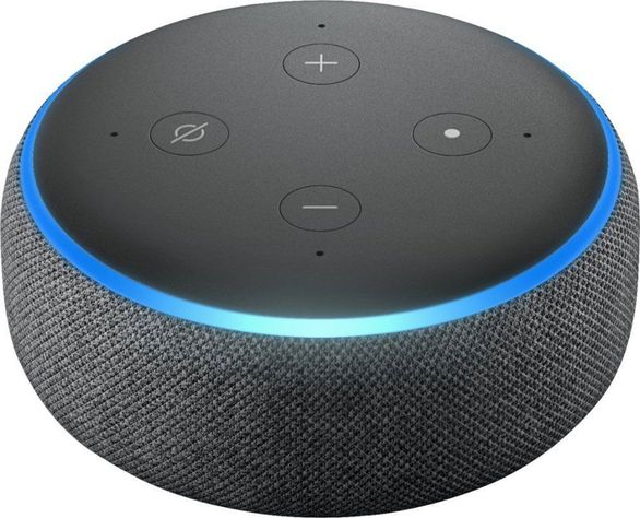 Alexa Echo Dot 3ra Gen Charcoal-2