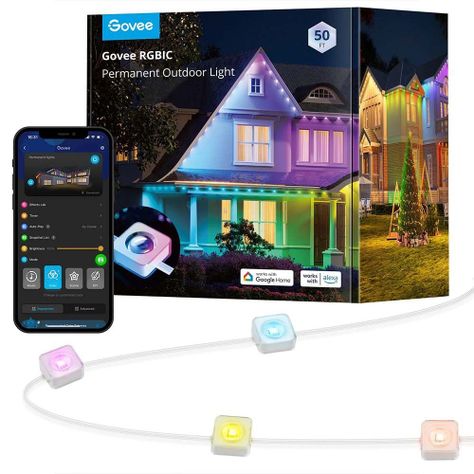 Luces de Exterior Permanente LED RGBIC-0