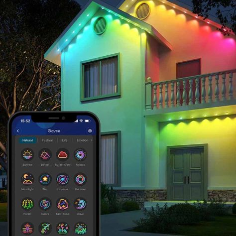 Luces de Exterior Permanente LED RGBIC-3