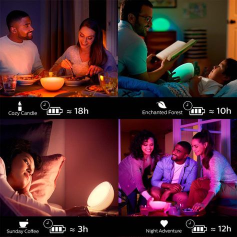 Lámpara Portátil Hue Go V2 Bluetooth & Zigbee-4