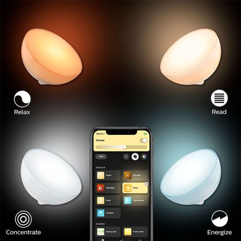 Lámpara Portátil Hue Go V2 Bluetooth & Zigbee-5