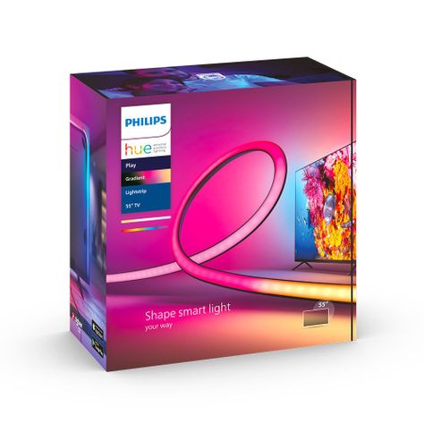 Tira Led Inteligente Hue Gradiente Rgb Para Tv 55-0