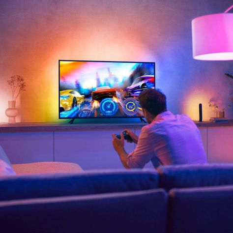 Tira Led Inteligente Hue Gradiente Rgb Para Tv 55-2