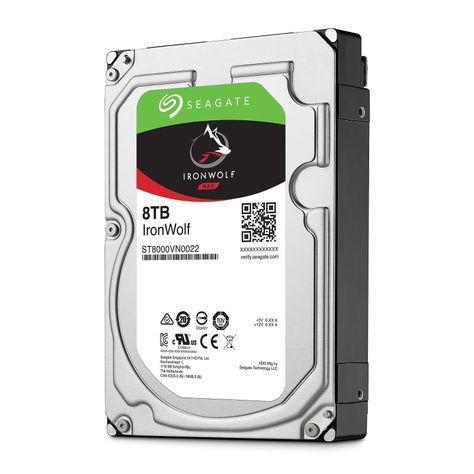 SGT 8TB 3.5"7200RPM Ironwolf 256MB Uso NAS-52