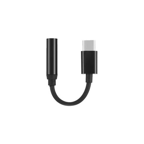 Adaptador de 3,5 mm a USB-C - Negro-1