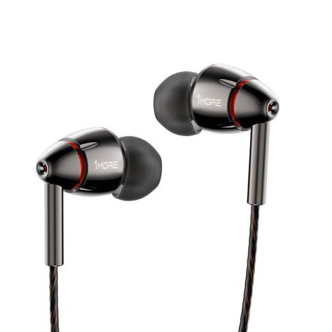 Audífonos In-Ear 1More Quad Driver - Silver-0