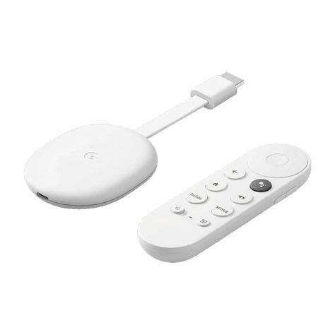 Google Chromecast con Google TV HD - Blanco-1